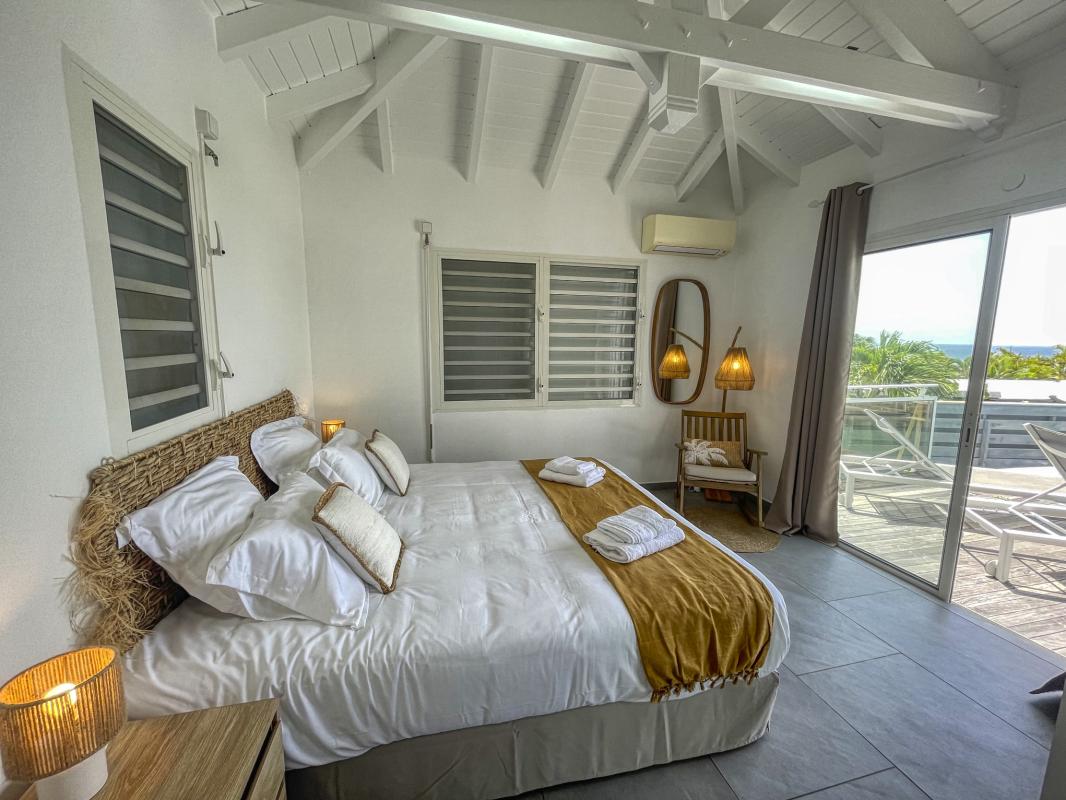 21.Location villa piscine vue mer Sainte Anne Guadeloupe_Chambre 1 Etage
